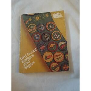 Girl Scouts BADGES AND SIGNS. Girl Scouts Of The U.S.A. 1980